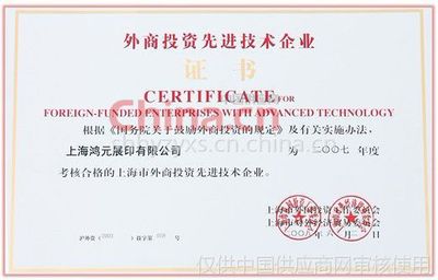 上海外商投資先進技術企業(yè) 網(wǎng)絡技術服務引領行業(yè)創(chuàng)新